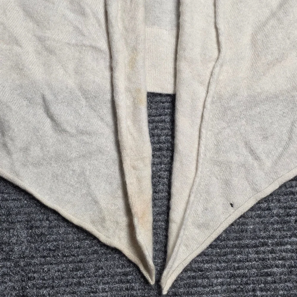 Aqua Cashmere Open Front Draped Cardigan Women's‎ Size Small Cream